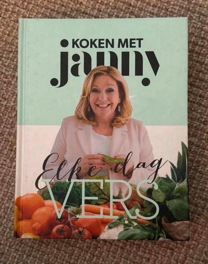 Koken met Janny Elke Dag Vers - Kookboek, Boeken, Kookboeken, Zo goed als nieuw, Voorgerechten en Soepen, Nederland en België