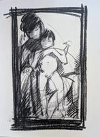Moeder & Kind - Nico Vrielink zeefdruk, Antiek en Kunst, Kunst | Litho's en Zeefdrukken, Ophalen of Verzenden