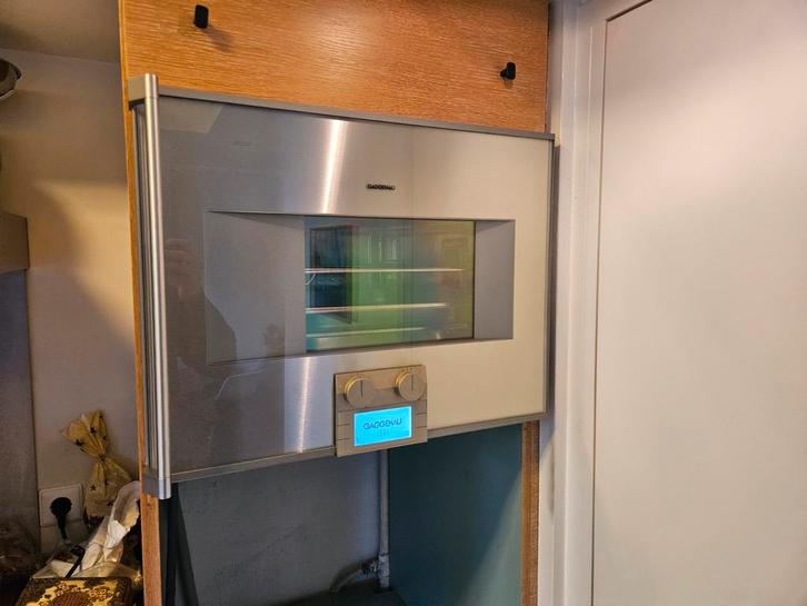 Luxe Gaggenau Stoomoven - Zelden Gebruikt, Witgoed en Apparatuur, Ovens, Zo goed als nieuw, Inbouw, 45 tot 60 cm, 45 tot 60 cm