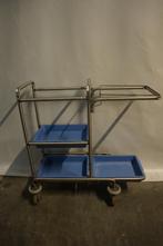 Schoonmaaktrolley, schoonmaakwagen werkwagen, Ophalen, Dweilemmer, -bak, of -wagen