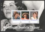 Postzegels Koningin Beatrix 75 jaar (4), Ophalen of Verzenden, Na 1940, Postfris