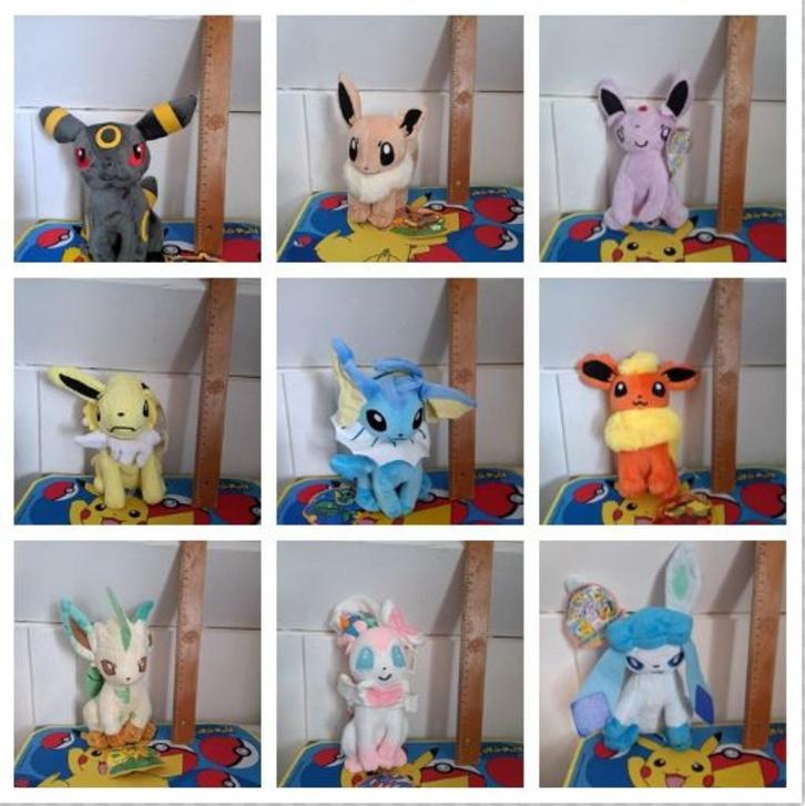 Eeveelution Pokemon knuffels (Nieuw), Kinderen en Baby's, Speelgoed | Knuffels en Pluche, Nieuw, Overige typen, Ophalen of Verzenden