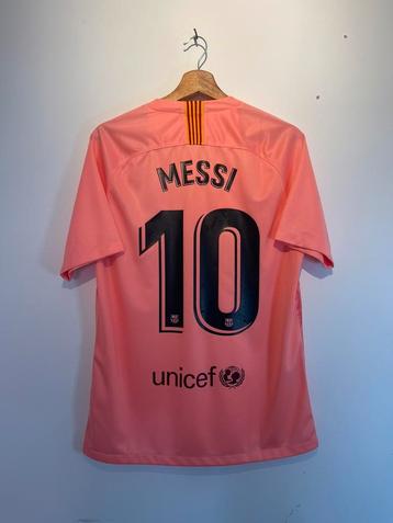Fc barcelona 2018/19 third kit Messi #10 beschikbaar voor biedingen