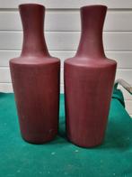 Vazen groot aardewerk rood/bruin, Huis en Inrichting, Woonaccessoires | Vazen, Ophalen of Verzenden, 'T Olde Gre-j, Info@toldegrej.nl