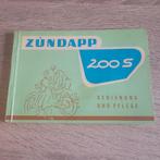 Zundapp Instructieboekje D 200 S uitgave juni 1955, Verzenden, Gebruikt