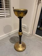 Antieke staande asbak (messing/koper), Antiek en Kunst, Ophalen