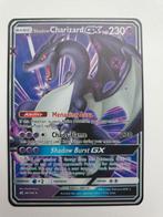 Shadow Charizard GX Purple Pokemon kaart zwart metaal Chariz, Hobby en Vrije tijd, Verzamelkaartspellen | Pokémon, Ophalen of Verzenden