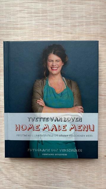 Yvette van Boven - Home made menu beschikbaar voor biedingen