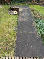 gratis af te halen 6x betontegel 100x100cm, Ophalen of Verzenden, Beton, Terrastegels