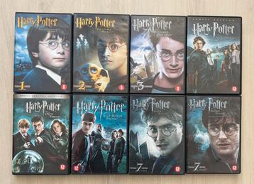 DVD | 8x Harry Potter Films  | Vaste prijs €18 beschikbaar voor biedingen