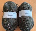 Twee mooie tweed wol, Hobby en Vrije tijd, Breien en Haken, Ophalen of Verzenden, Nieuw, Breien of Haken, Wol of Garen