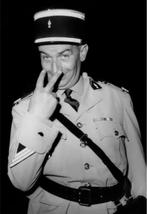Zeer groot canvas van Louis de Funès 45X30, Ophalen of Verzenden, Nieuw, Overige typen