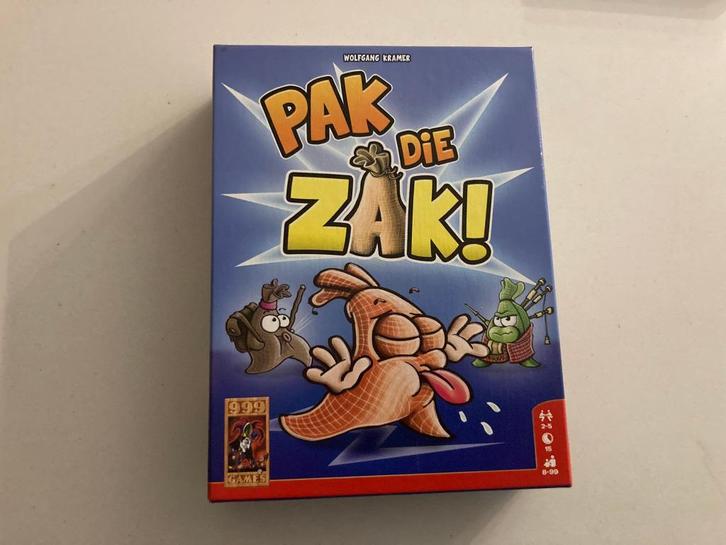 Pak die zak! 999 Games spel in nette complete staat!, Hobby en Vrije tijd, Gezelschapsspellen | Kaartspellen, Zo goed als nieuw
