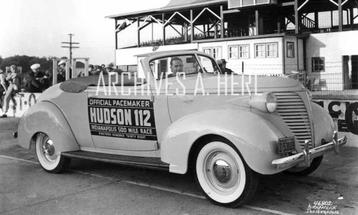 Hudson 112 Indianapolis pace car Indy 500 1938 foto beschikbaar voor biedingen
