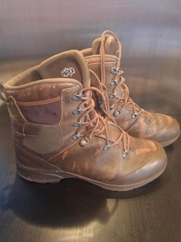 9 paar gebruikte Haix legerkisten, Kleding | Heren, Schoenen, Gedragen, Boots, Bruin, Ophalen of Verzenden