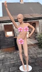 2 luxe etalage/mannequins met hoofd, Ophalen of Verzenden, Gebruikt, Overige