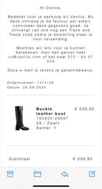 Laarzen Vanilia maat 39, Kleding | Dames, Schoenen, Hoge laarzen, Vanilia, Zwart, Ophalen of Verzenden