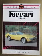 1983 Boek: AUTO TEST FERRARI 1962-1971, FRANSE TAAL., Ophalen of Verzenden, Zo goed als nieuw, Ferrari