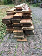 Partij zolder hout/ ligt sinds kort buiten, Doe-het-zelf en Verbouw, Hout en Planken, Gebruikt, Minder dan 25 mm, Grenen, Ophalen of Verzenden