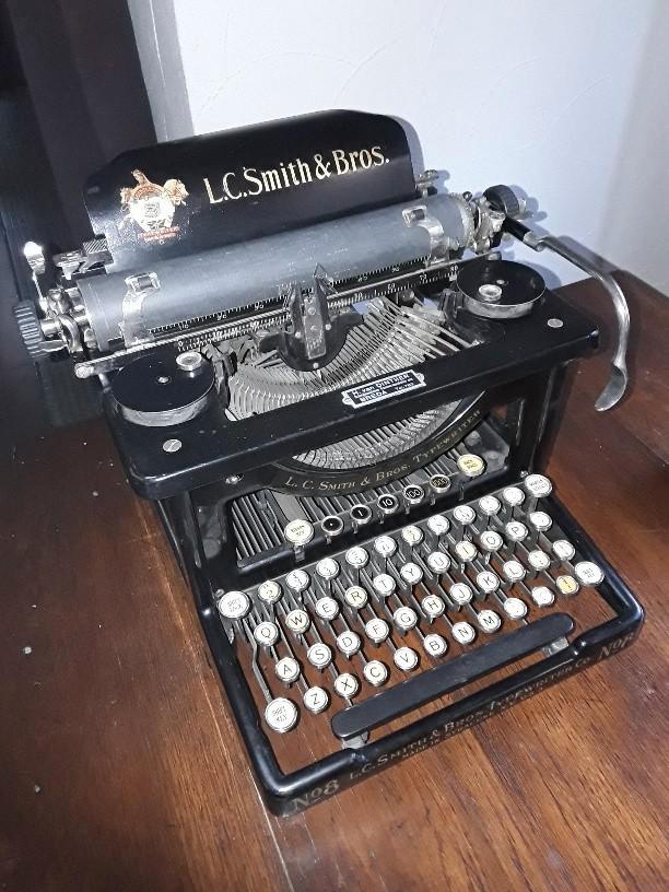 Antieke LC Smith 8 Typemachine, Diversen, Typemachines, Gebruikt, Ophalen