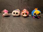 3 kleine Ty knuffeltjes en 1 Ty sleutelhanger, Ophalen of Verzenden, Zo goed als nieuw, Overige typen