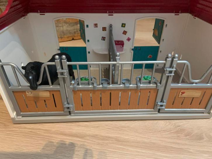 Schleich Huis & Paardenstal - Complete Set!, Verzamelen, Speelgoed, Zo goed als nieuw, Ophalen of Verzenden
