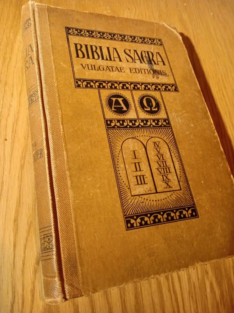 Biblia Sacra Vulgatae Editionis 1914, Ophalen of Verzenden, P. Michael Hetzenauer