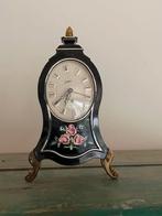 Antieke klok / wekkerklok met muziek. Fichter West Germany, Antiek en Kunst, Antiek | Klokken, Ophalen
