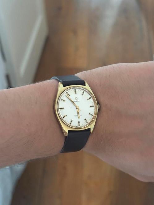 Omega Geneve Goud, Sieraden, Tassen en Uiterlijk, Horloges | Dames, Ophalen of Verzenden
