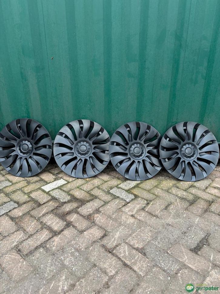 Wieldoppen Tesla Model Y 19 inch, Auto diversen, Wieldoppen, Gebruikt, Ophalen