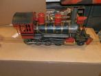 Blikken Locomotief 50 cm metaal nieuw, Antiek en Kunst, Ophalen of Verzenden