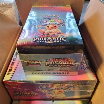 Pokemon Prismatic Boosterbundle Display - Sealed! beschikbaar voor biedingen