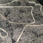 18k witgouden ketting prachtig schakel massief, Sieraden, Tassen en Uiterlijk, Kettingen, Ophalen of Verzenden