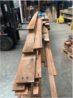 Sloophout Hardhouten Planken - Spijkervrij, Tuin en Terras, Haardhout, Minder dan 3 m³, Ophalen, Overige houtsoorten