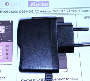 Xontel Ruide 5V 1.2 6W RD0501200-C55-KOG A Adapter oplader  beschikbaar voor biedingen