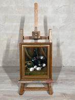 Stilleven met gemberpot fles, beker en eieren, Ophalen of Verzenden