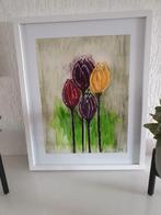 Aquarel ingelijst 42/52 cm Nieuw,, Ophalen