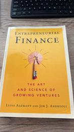 Entrepreneurial finance, Ophalen of Verzenden, Gelezen, WO