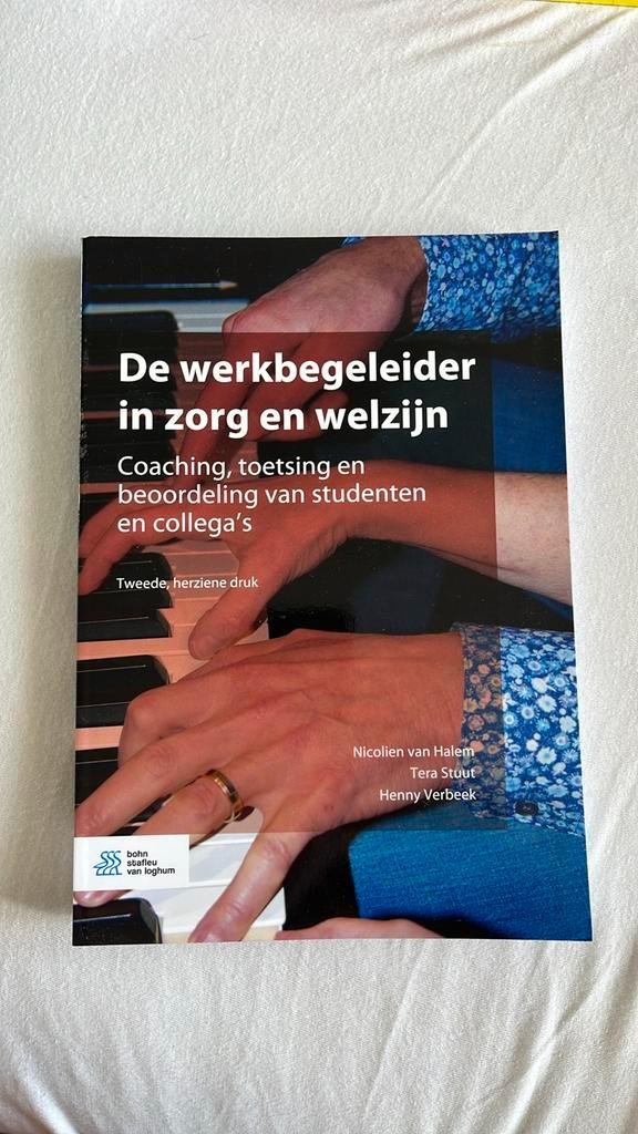 Nicolien van Halem - De werkbegeleider in zorg en welzijn, Boeken, Wetenschap, Zo goed als nieuw, Ophalen of Verzenden