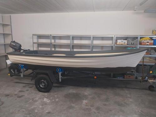 Rana 13 tour/vis boot 4,20 meter, Watersport en Boten, Vis- en Consoleboten, Gebruikt, Tot 10 pk, 3 tot 6 meter, Benzine, Buitenboordmotor