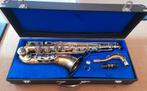 TK. mooie vintage tenorsaxofoon, Ophalen, Gebruikt, Tenor, Met koffer