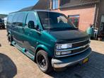 1997 Chevrolet Express Grijs kenteken dubb cab LPG Trekhaak, Automaat, Achterwielaandrijving, Overige carrosserieën, Bedrijf