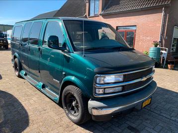 1997 Chevrolet Express Grijs kenteken dubb cab LPG Trekhaak beschikbaar voor biedingen
