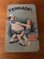 Vintage Verkade biscuits blik, Ophalen of Verzenden, Gebruikt, Koek(jes), Verkade