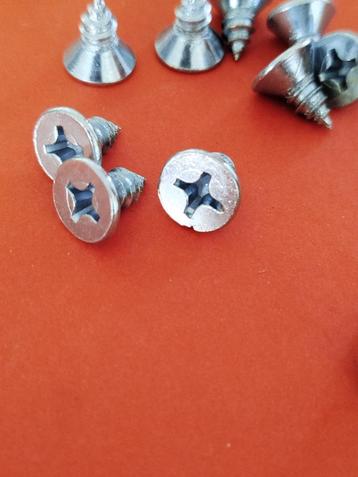 100-400 st. Plaatschroef 6.3x13mm Verzinkt kruiskop DIN 7982 beschikbaar voor biedingen