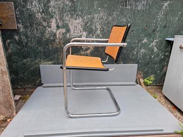 Marcel breuer bauhaus stijl stoel chroom zwart bruin beschikbaar voor biedingen