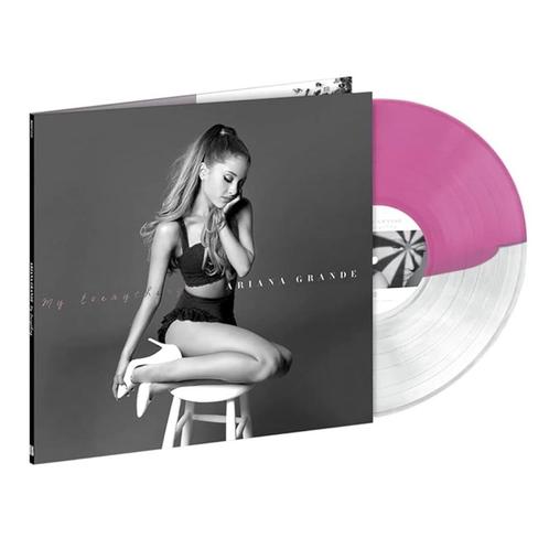 Ariana Grande My Everything Purple / Clear Split Vinyl NIEUW, Cd's en Dvd's, Vinyl | Pop, Nieuw in verpakking, 2000 tot heden