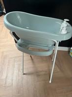 Bebé jou babybadje incl. thermometer & standaard, mintgroen., Ophalen, Zo goed als nieuw, Badje, Bébé-jou