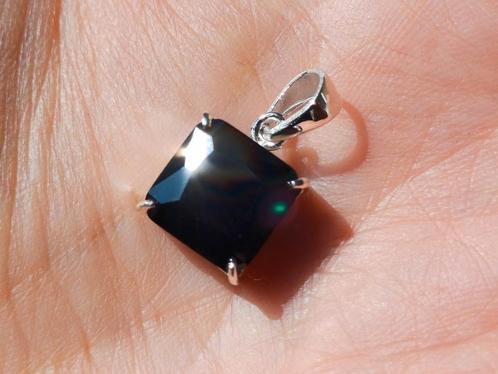 Vanoli 925 zilveren kettinghanger met onyx, Sieraden, Tassen en Uiterlijk, Kettinghangers, Nieuw, Zilver, Zwart, Overige voorstellingen