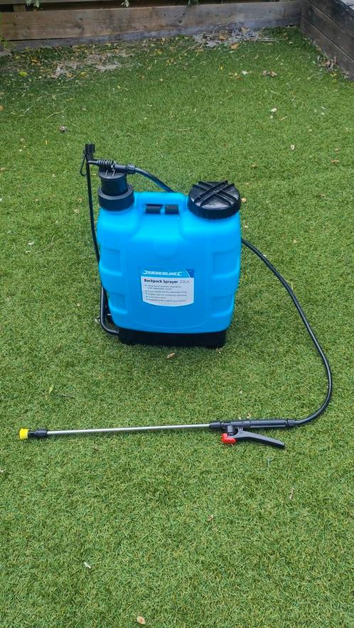 Silverline rugzakdrukspuit 20L, Tuin en Terras, Bestrijdingsmiddelen, Zo goed als nieuw, Onkruidbestrijding, Ophalen of Verzenden